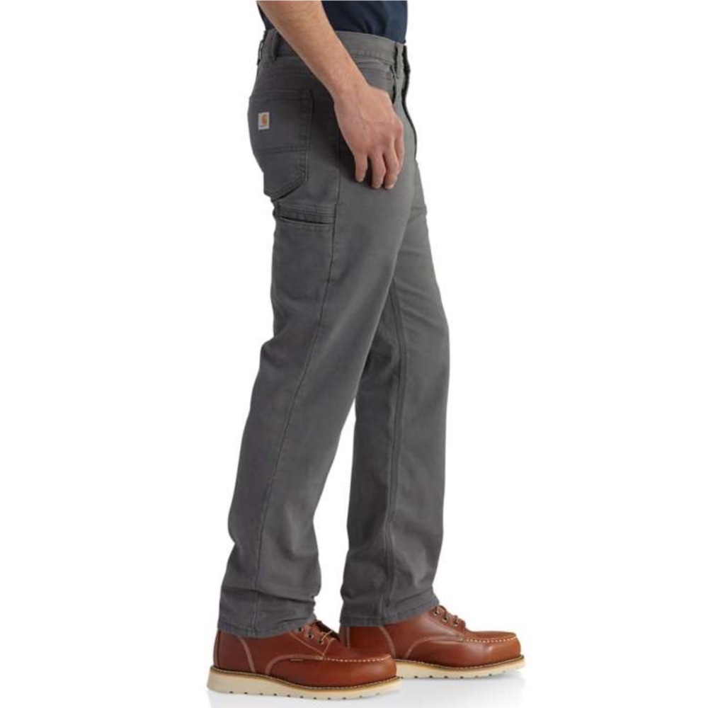 Carharrt Rugged Flex Gray Canvas Work Pants - 44